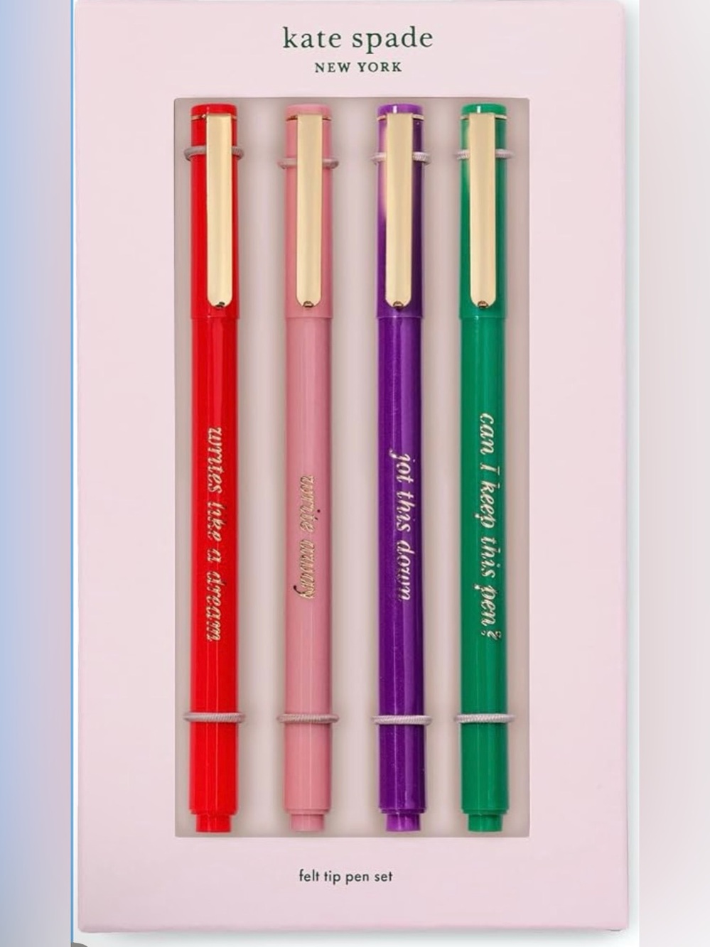 Kate Spade Pen Set - Set of 4
